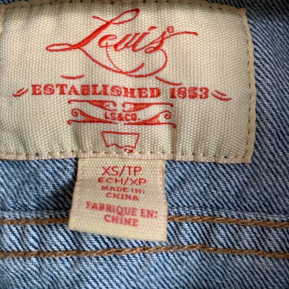Levi’s Denim/Jean Jacket XS - Picture 3 of 3